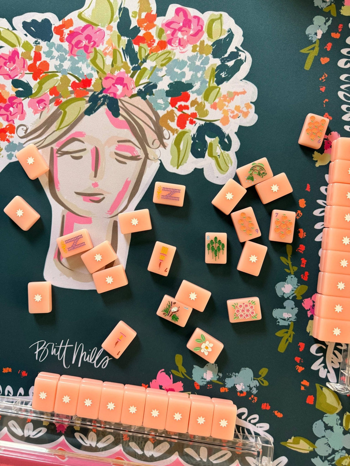 Reba Neoprene Mahjong Mat - Bella Boutique