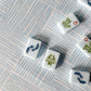 Table Throw - Striped, Uniform Blue - Bella Boutique