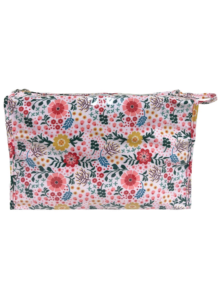 Box Cosmetic Bag - Posies - Bella Boutique
