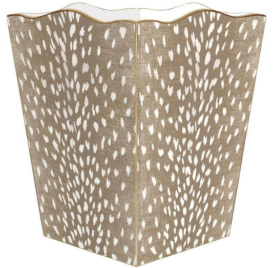 Tan  Antelope Wastepaper Basket