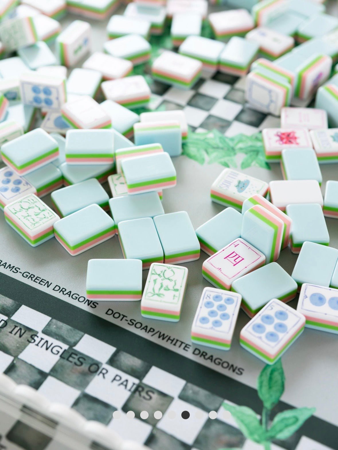 Bama Mahj Ginger Tiles - Bella Boutique