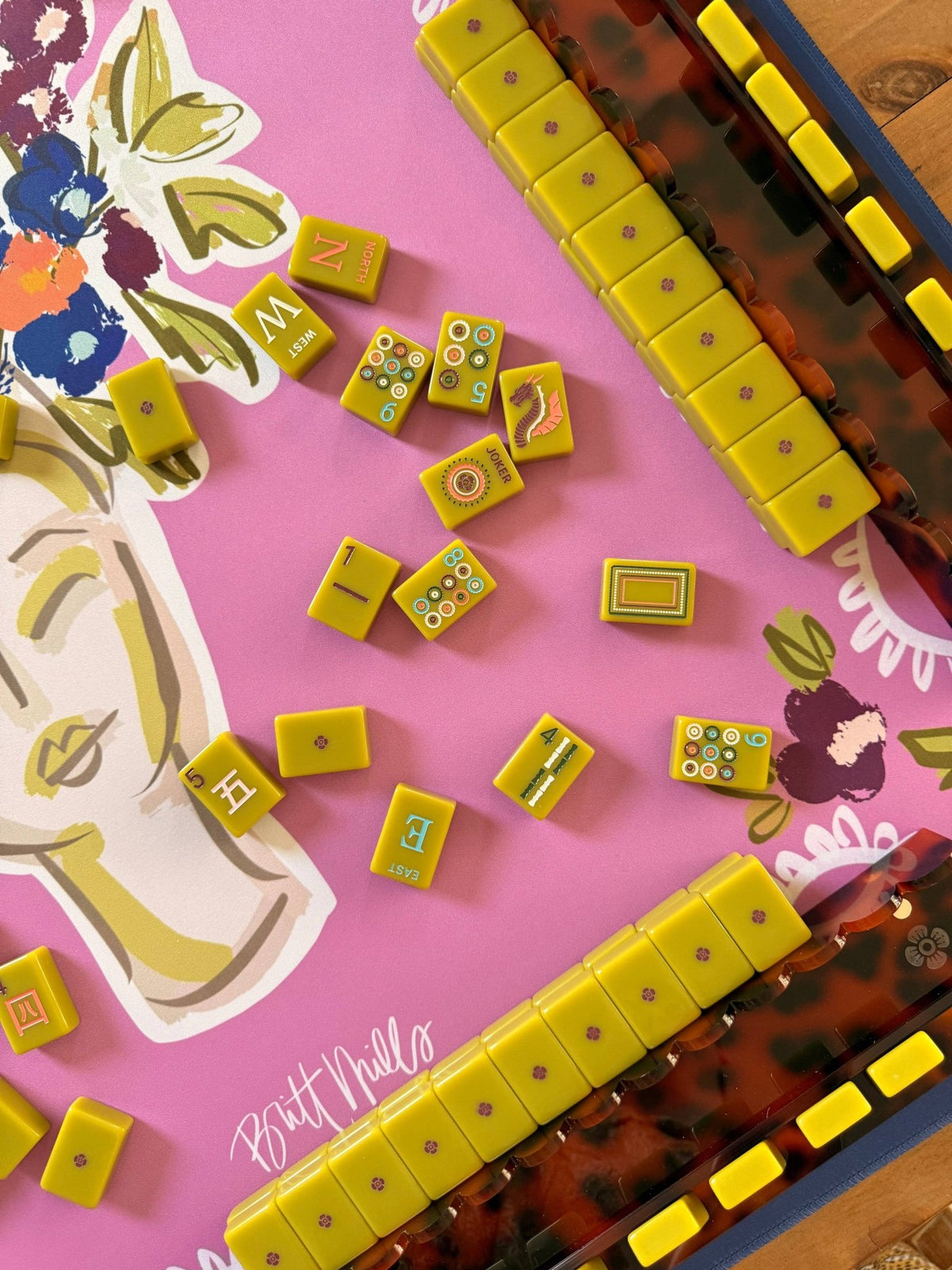 Tilly Neoprene Mahjong Mat - Bella Boutique