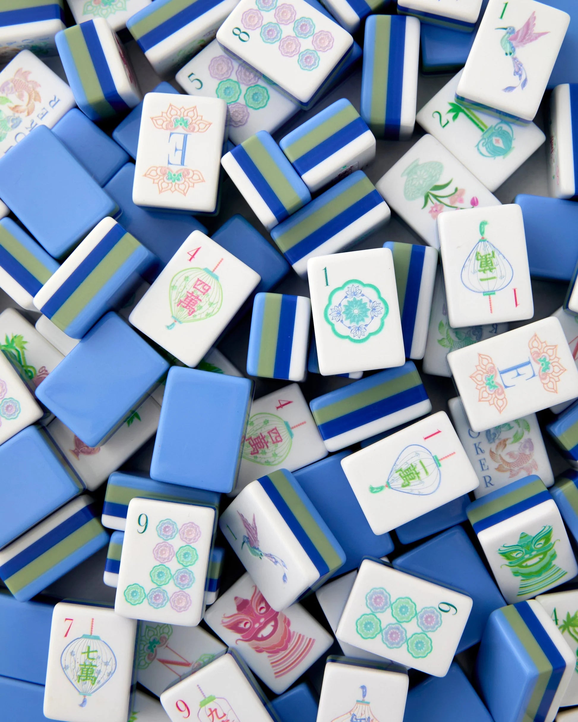 Moonlight Oh My Mahjong Tiles - Bella Boutique