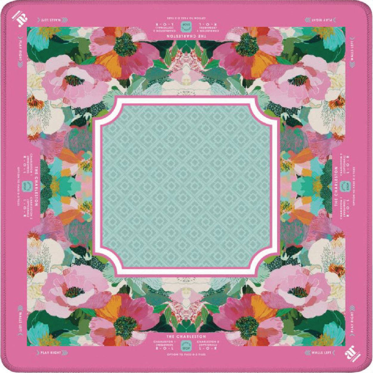 Flora Belle Mahjong Mat - Bella Boutique