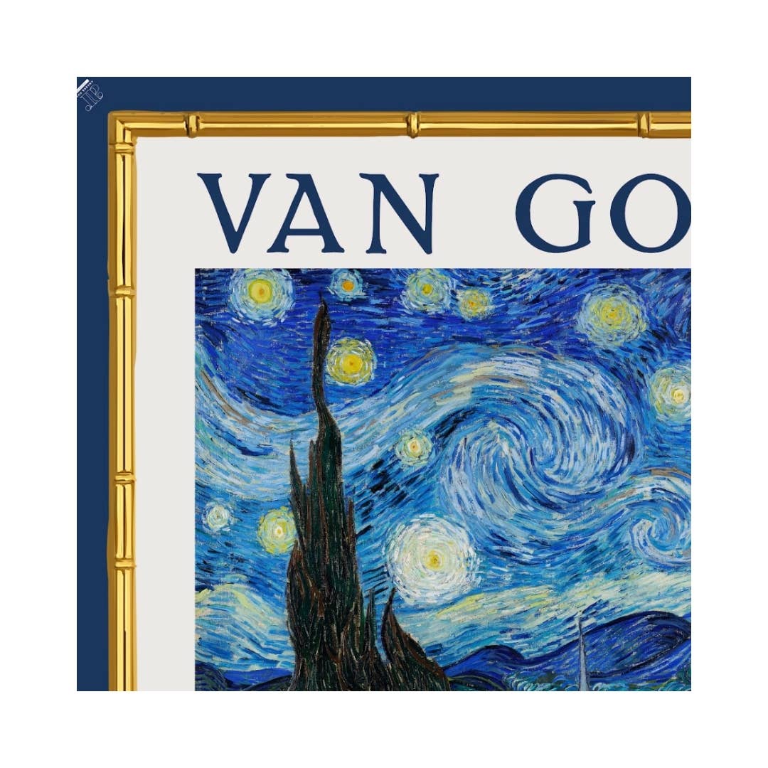 NEOPRENE Van Gogh Reversible Mahjong Mat – Starry Museum - Bella Boutique