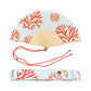 Coral Hand Fan - Bella Boutique