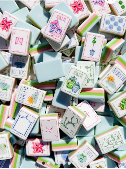 Bama Mahj Ginger Tiles - Bella Boutique