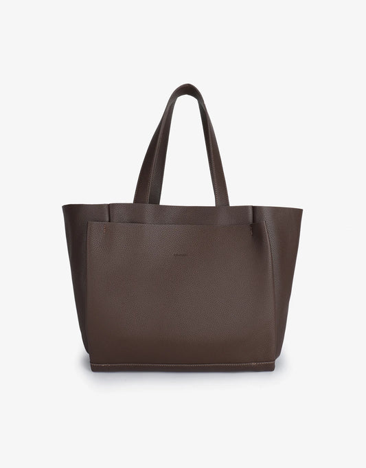 Ella Tote East West Espresso - Bella Boutique