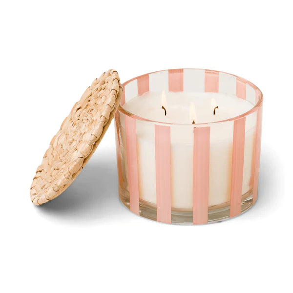 Paddy Wax Striped Candle