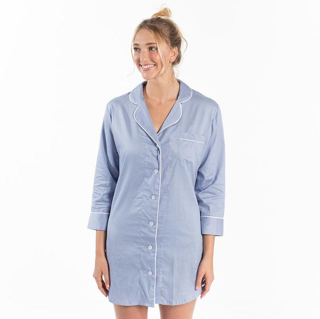 Button-Down Sleep Shirt