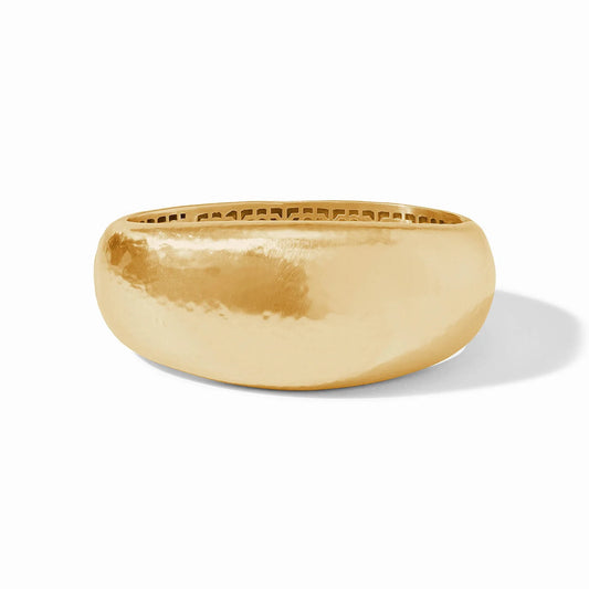 Catalina Statement Hinge Bangle Gold