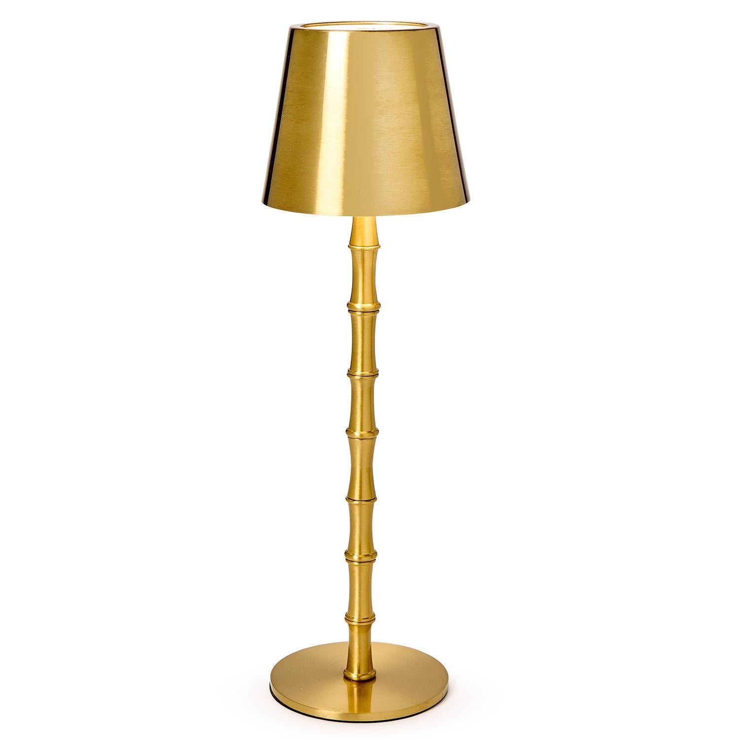 LED Cordless Bamboo Table Lamp - Bella Boutique