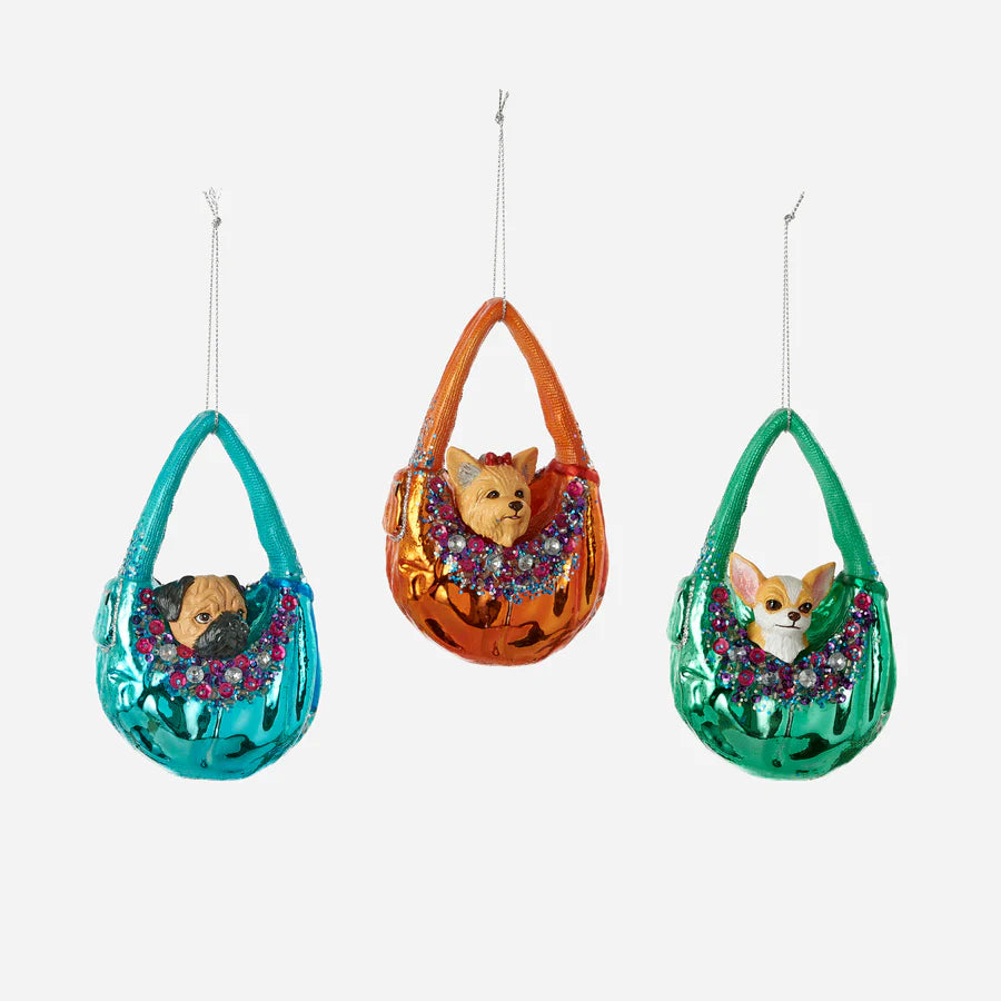 Pet in Purse Ornament - Bella Boutique