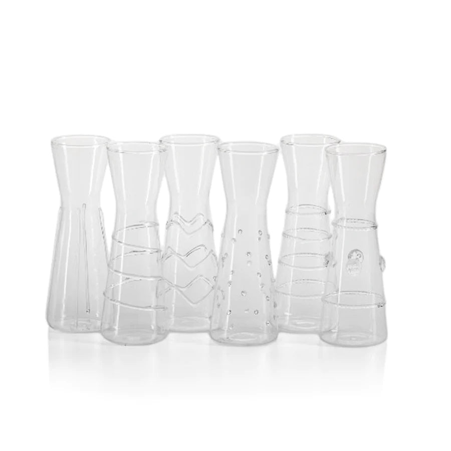 Assorted carafe vase