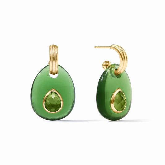 Carnaby Hoop and Charm Earring - Bella Boutique