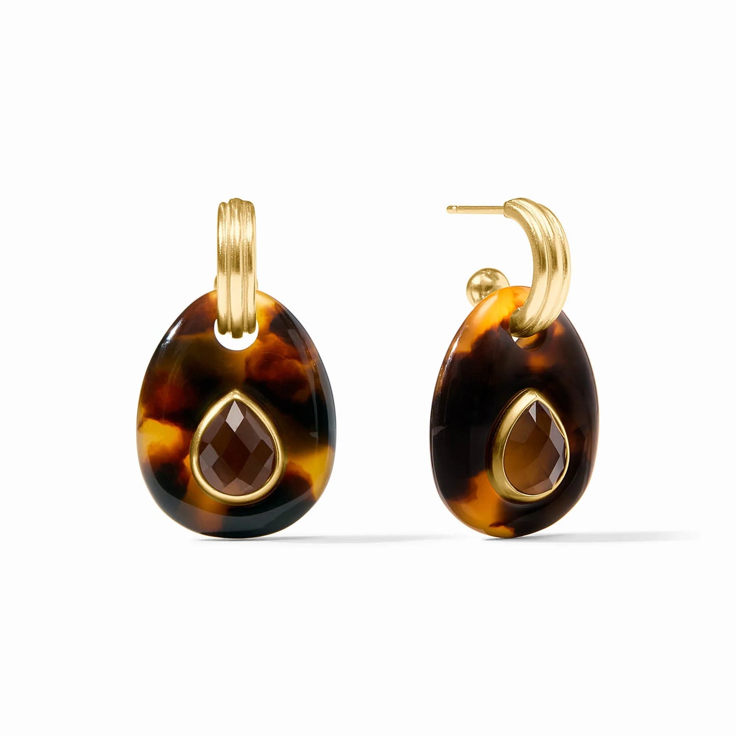 Carnaby Hoop and Charm Earring - Bella Boutique