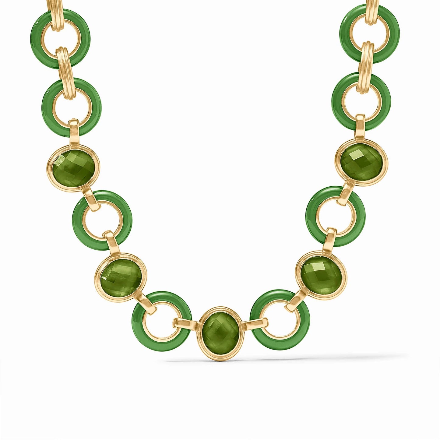 Carnaby Stone Necklace-Palmetto Green - Bella Boutique