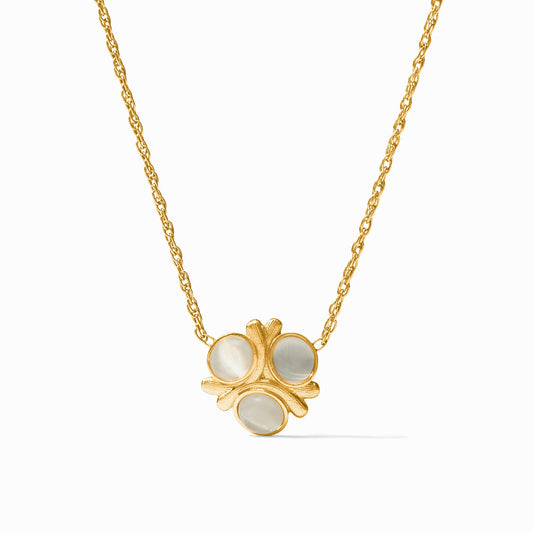 Cobblestone Delicate Ivory Necklace Ivory Cat's Eye OS - Bella Boutique
