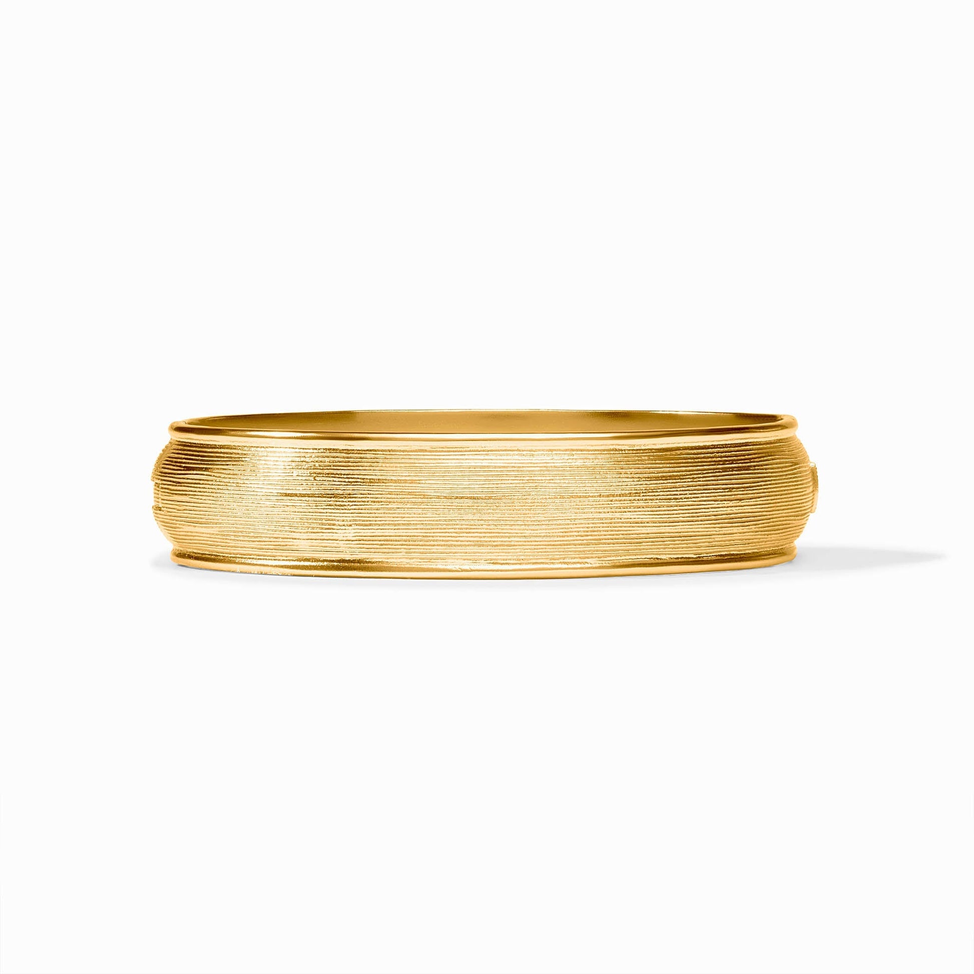 Cobblestone Hinge Bangle Gold-OS - Bella Boutique