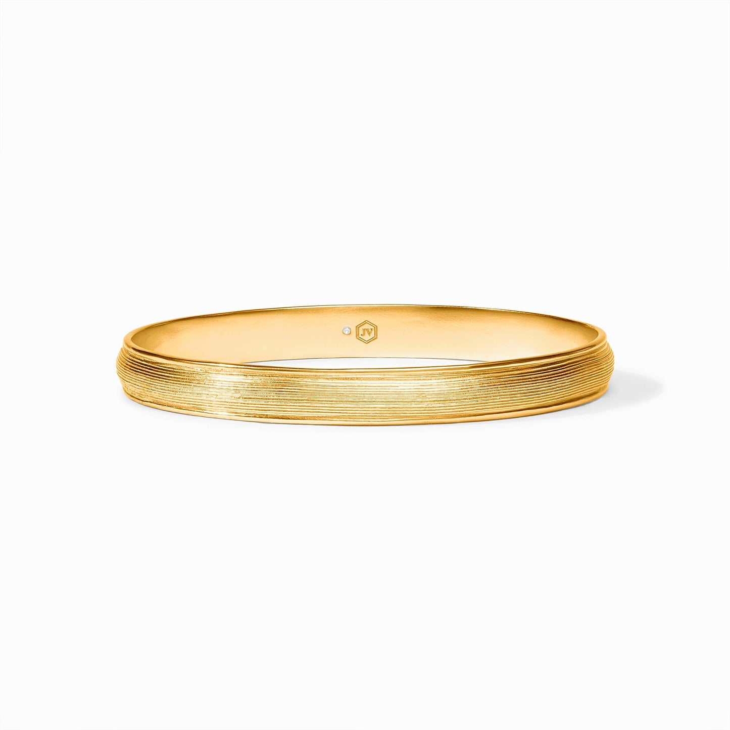Cobblestone Stacking Bangle-Gold-M - Bella Boutique
