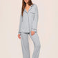 Gisele Dawn Navy Pajama Set - Bella Boutique