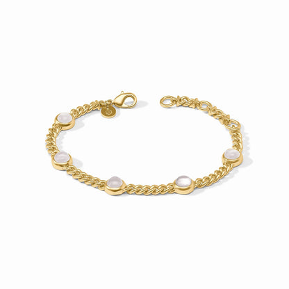 Dolce Delicate Bracelet-Iridescent Clear Crystal - Bella Boutique