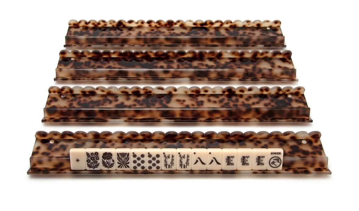 Marble Acrylic Scalloped Racks