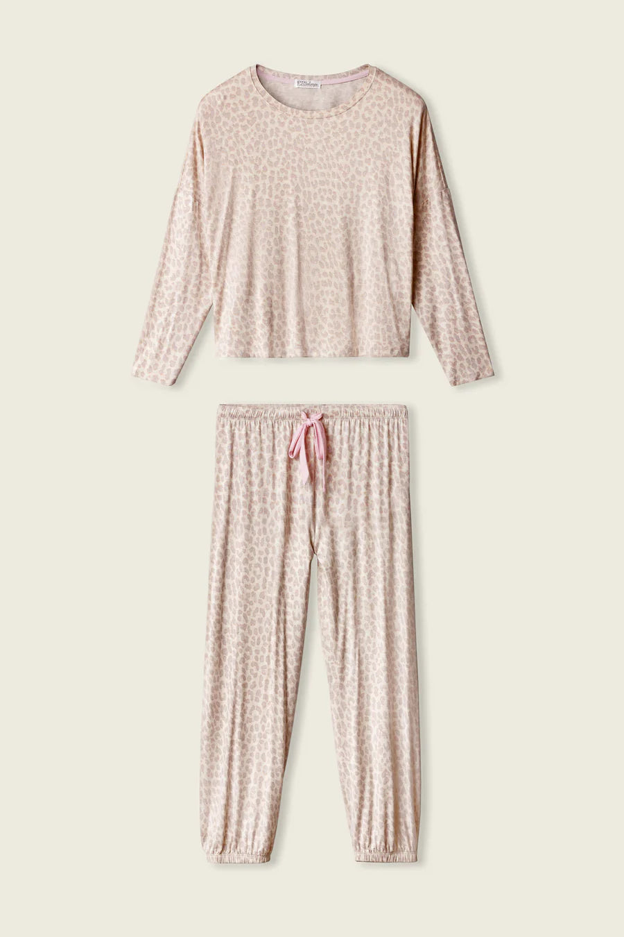 Brushed Leopard Pajama Set - Bella Boutique