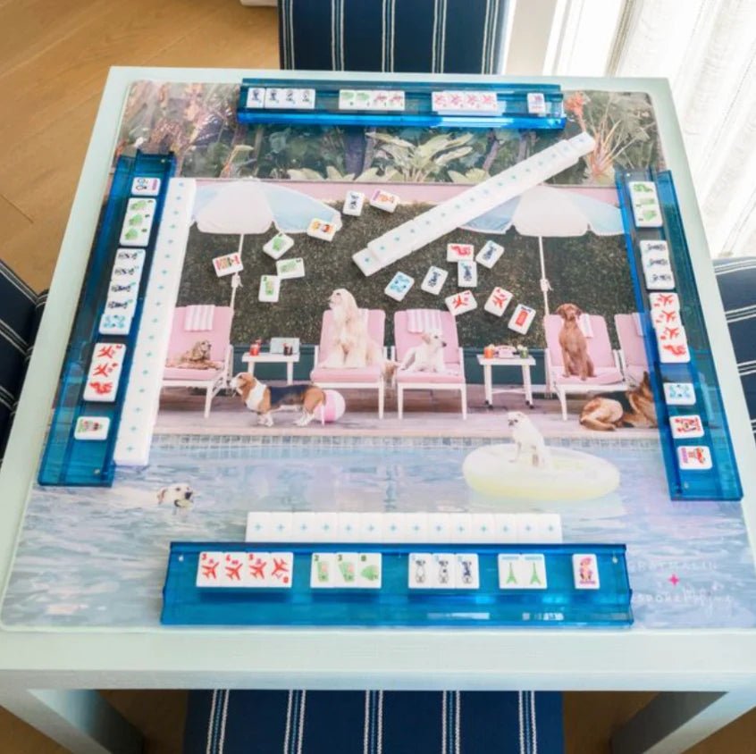 Bespoke X Gray Malin DOUBLE-SIDED MAT | Double the Fun/Gray Malin Getaway Dogs - Bella Boutique