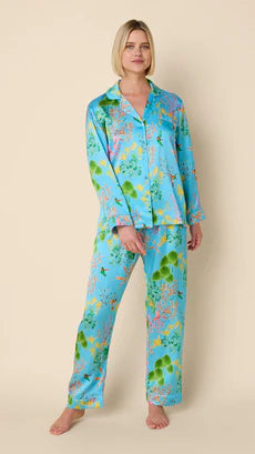 Hummingbird Silk Pajamas