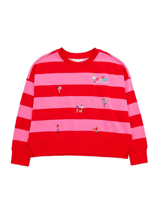 Shiraleah Gifting Relaxed Sweatshirt - Bella Boutique