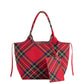 ROBBIE PLAID TOTE - Bella Boutique