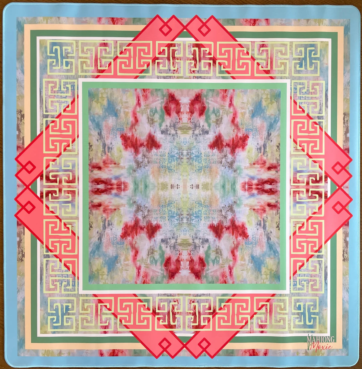 Mahjong Moxie Greek Villa Mat - Bella Boutique