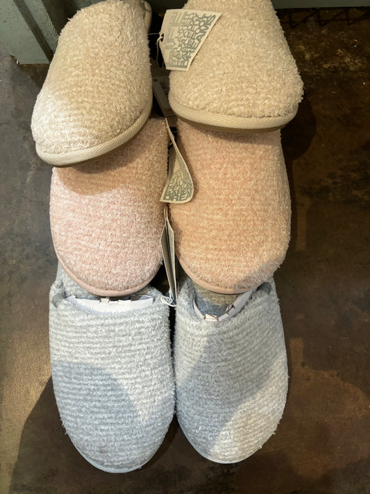 Rose/White Unisex Slippers - Bella Boutique