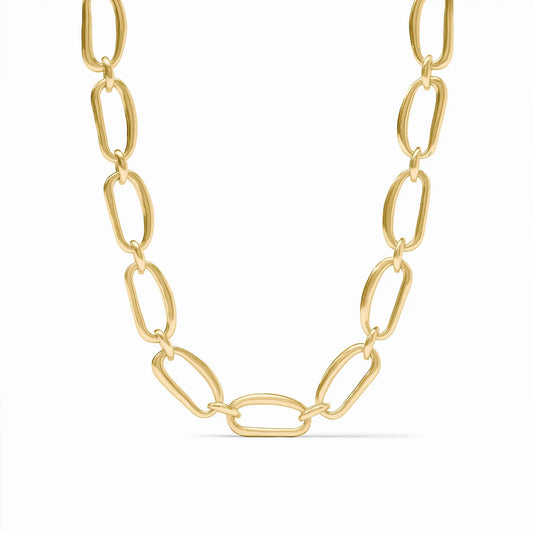 Wave Link Necklace - Bella Boutique