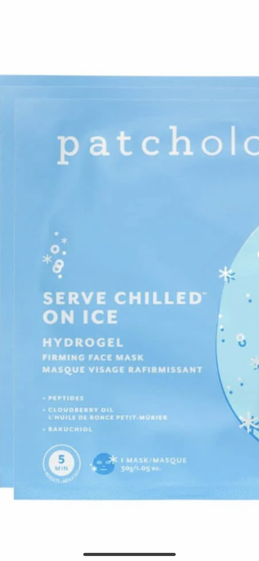 On Ice Hydrogel Mask