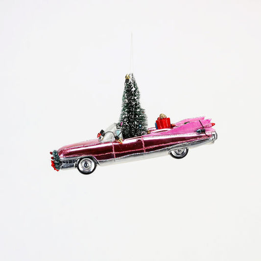 Pink Caddy Ornament