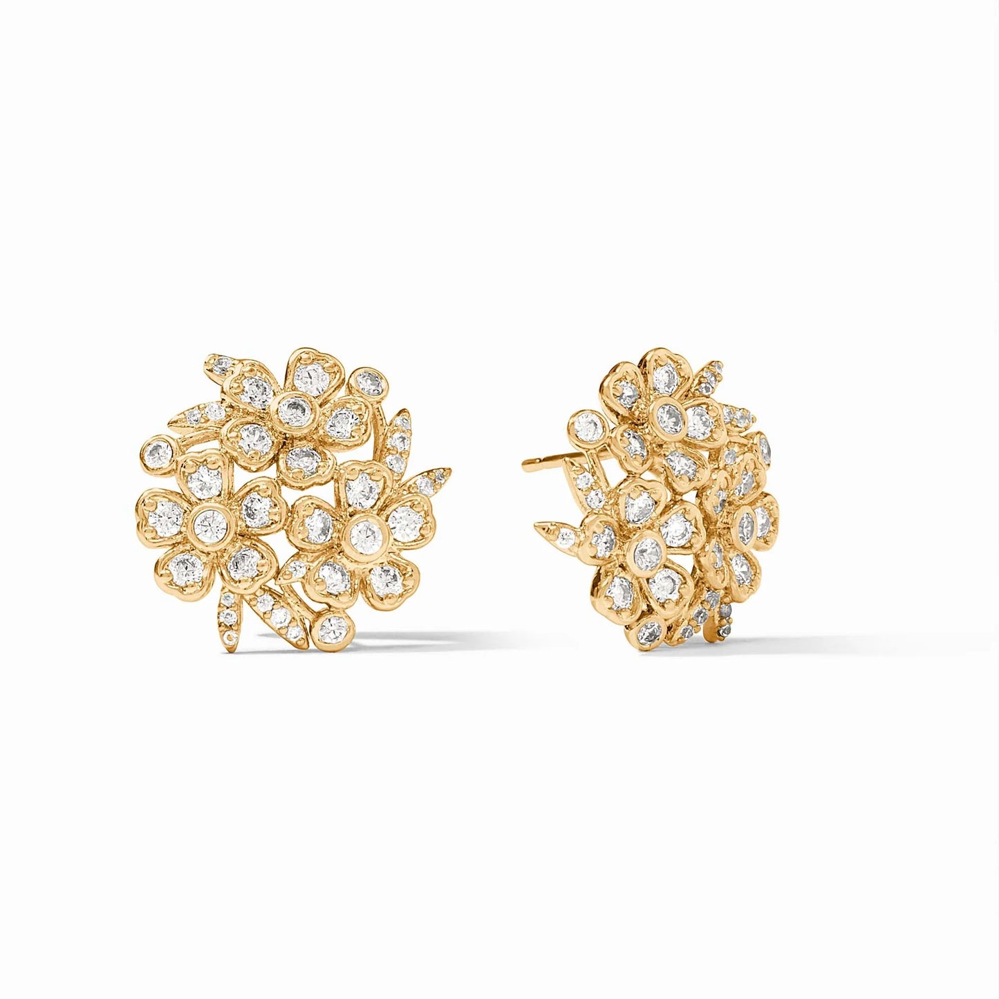 Laurel Statement Stud - Cubic Zirconia