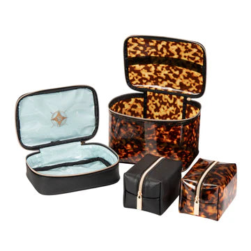 Miami Clearly Tortoise Chloe Travel Organizer