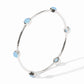 Milano Luxe Bangle Silver Medium - Bella Boutique