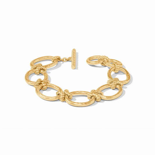Nassau Link Bracelet - Gold