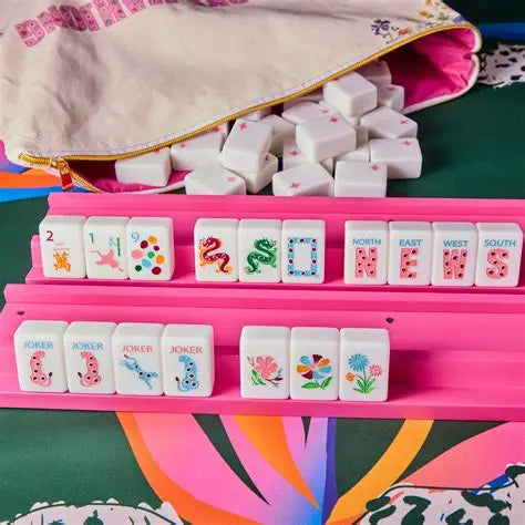 Springtime Safari -XL Mega Bright White Tiles - Bella Boutique