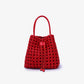 Perrie Bucket Mini Woven Tote