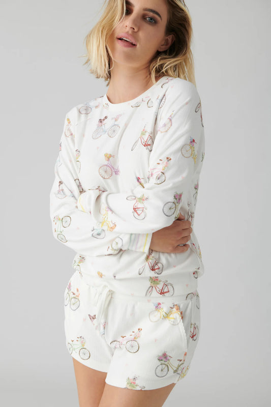 Floral Market Long Sleeve Top