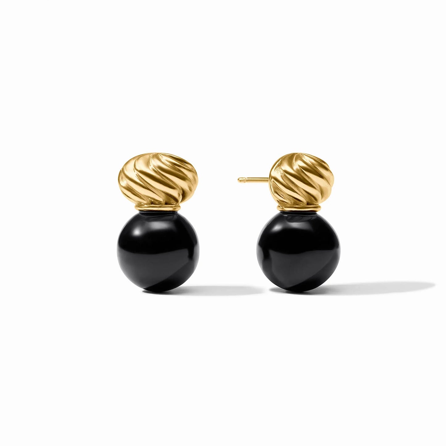 Ravello Midi Earring Obsidian Black OS - Bella Boutique