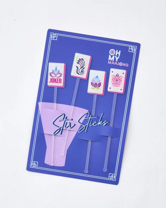 Soiree Acrylic Cocktail Stirs - Bella Boutique
