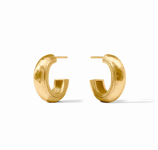 Cannes Hoop Gold - Bella Boutique