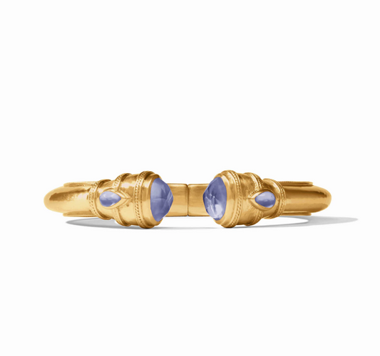 Cannes Demi Cuff Iridescent Tanzanite Blue