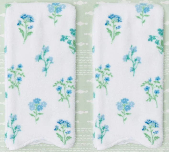 Weezie Scallop Hand Towel Each - Bella Boutique