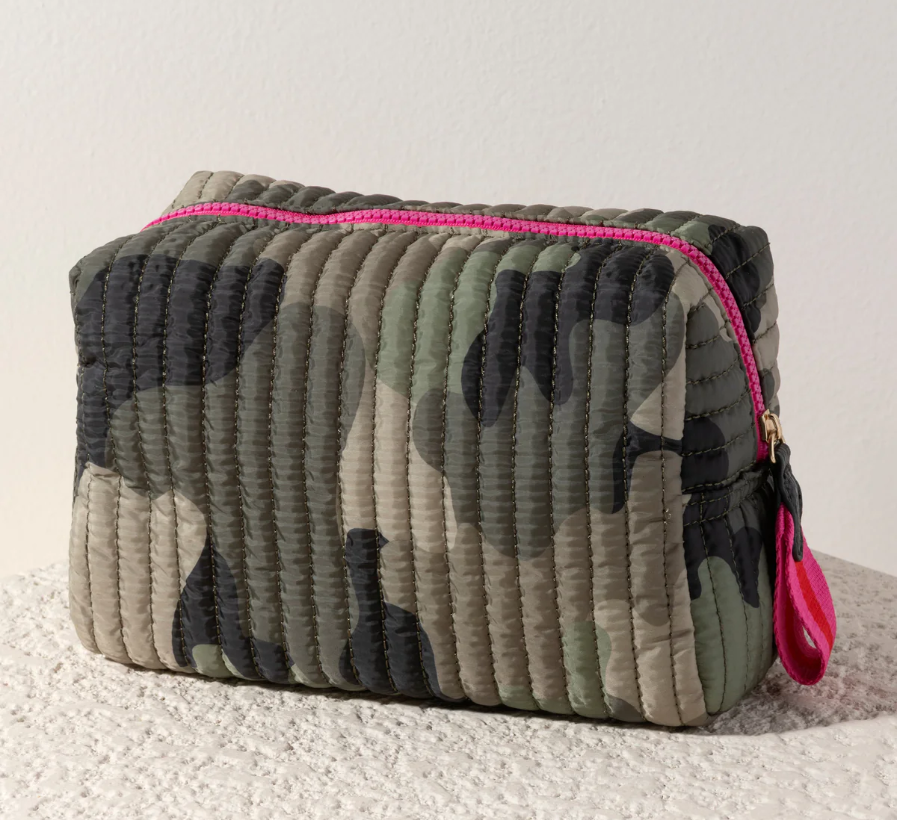 Ezra Camo Pouches - Bella Boutique